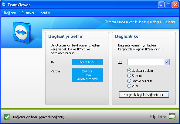 TeamViewer Yard�m
