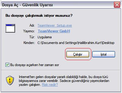 TeamViewer Yard�m