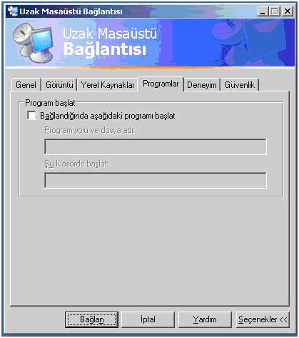 windows uzaktan eri�im
