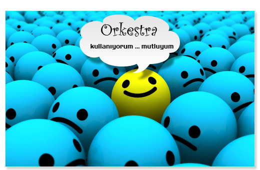 Orkestra Yaz�l�m Platformunun fark� nedir?